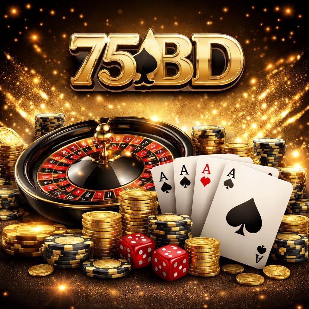 75BD bonus promotion for live casino and games
